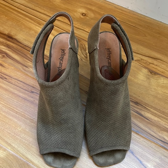 Anthropologie high heel sandals 7.5 stylish! Jeffrey champbell - Picture 1 of 7